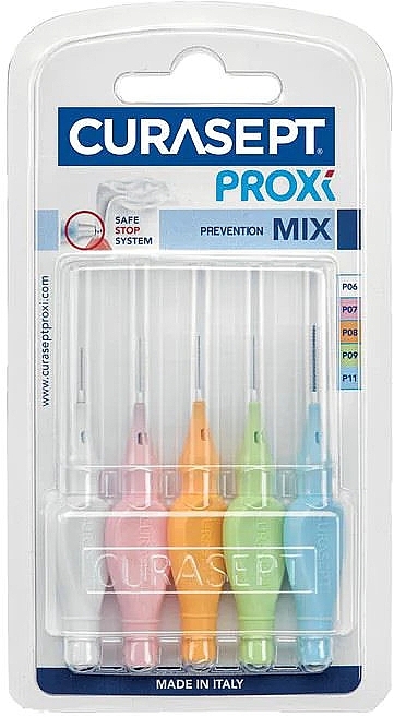 Interdental Brush Set, different sizes - Curaprox Curasept Proxi Mix Prevention — photo N1