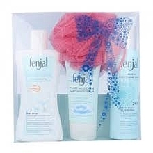 Fragrances, Perfumes, Cosmetics Set - Fenjal Kit (sh/cr/200ml + h/cr/75ml + deo/150ml + sponge)