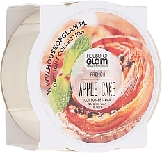 Fragrances, Perfumes, Cosmetics Scented Candle - House of Glam French Apple Cake Candle (mini size)