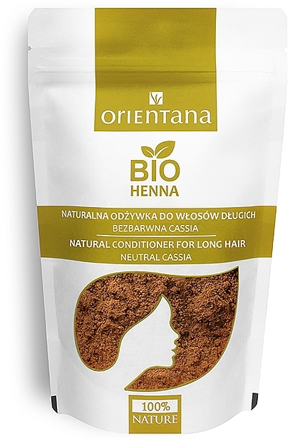 Colorless Conditioner for Long Hair - Orientana Bio Henna Herbal Long Hair Conditioner — photo N1