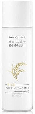 Face Toner - Thank You Farmer Rice Pure Essential Toner — photo N1