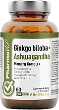 Ginkgo Biloba + Ashwagandha Memory Complex - Pharmovit Clean Label Ginkgo Biloba + Ashwagandha Memory Complex — photo N1