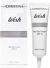 Fragrances, Perfumes, Cosmetics Day Eye Cream SPF 8 - Christina Wish Day Eye Cream SPF-8