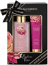 Fragrances, Perfumes, Cosmetics Baylis & Harding Boudoire Rose Luxury Instant Glam Set (b/spr/95ml + l/gloss/12ml) - Baylis & Harding Boudoire Rose Luxury Instant Glam Set