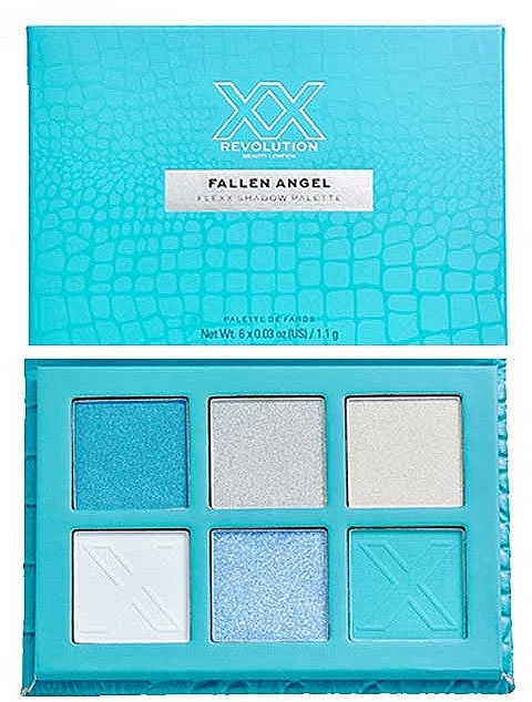 Eyeshadow Palette - XX Revolution Flexx Eyeshadow Palette Fallen Angel — photo N1