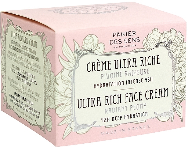 Ultra Rich Face Cream - Panier des Sens Radiant Peony Ultra Rich Face Cream — photo N5