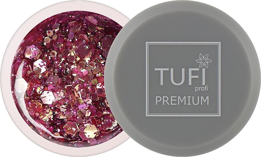 Gel Polish - Tufi Profi Premium Sparkle — photo N2