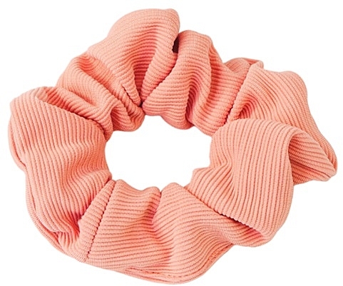 Ribbed Scrunchie, peach - Lolita Accessories — photo N1