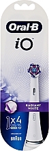 Electric Toothbrush Heads, white, 4 pcs. - Oral-B iO Radiant White — photo N1