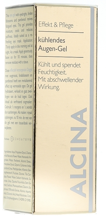 Anti-Aging Cooling Eye Gel - Alcina E Eye Gel — photo N1