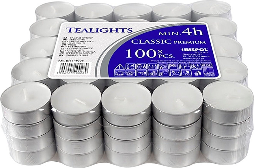 Tealights - Bispol Classic Premium Tealights — photo N1