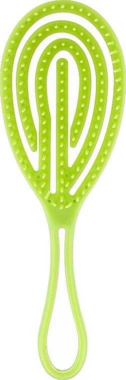 Hair Brush 2106, green - Top Choice — photo N1