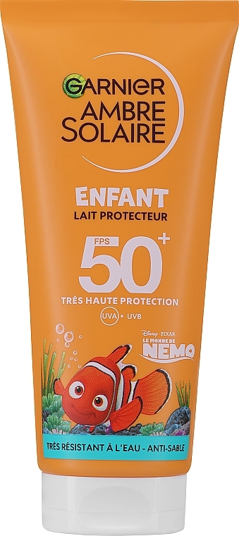 Sunscreen Body Lotion - Garnier Ambre Solaire Kids Lotion SPF50 — photo N2