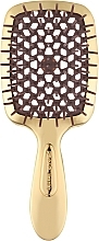 Fragrances, Perfumes, Cosmetics Hair brush, 17,5x7x3 cm, golden - Janeke SuperBrush Small Gold