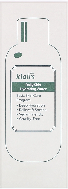 Deep Moisturizing Facial Toner with Green Tea Extract - Klairs Daily Skin Hydrating Water — photo N2