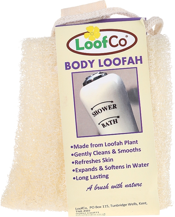 Natural Body Sponge - LoofCo Body Loofah — photo N1