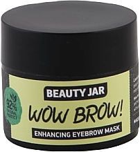 Brow Growth Mask - Beauty Jar Wow Brow! Enhancing Eyebrow Mask — photo N1