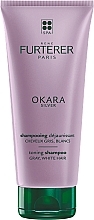 Shampoo for Grey, White or Blonde Hair - Rene Furterer Okara Silver Shampoo — photo N1