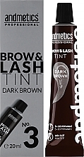 Brow & Lash Tint - Andmetics Brow & Lash Tint — photo N4