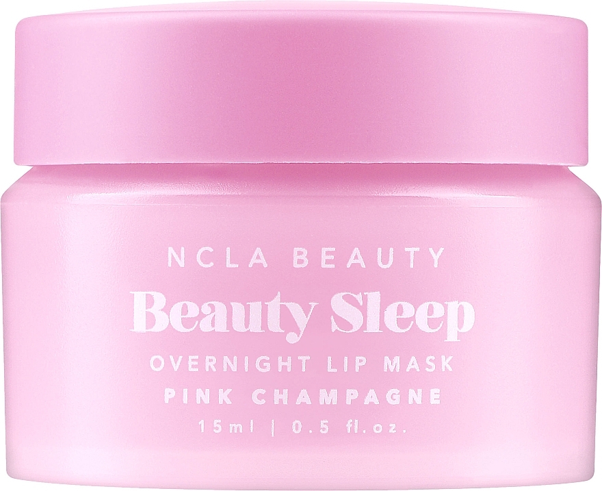 Night Lip Mask - NCLA Beauty Beauty Sleep Overnight Lip Mask Pink Champagne — photo N1