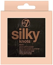 Fragrances, Perfumes, Cosmetics Hair Ties Set, 6 pcs - W7 Cosmetics Silky Knots Black