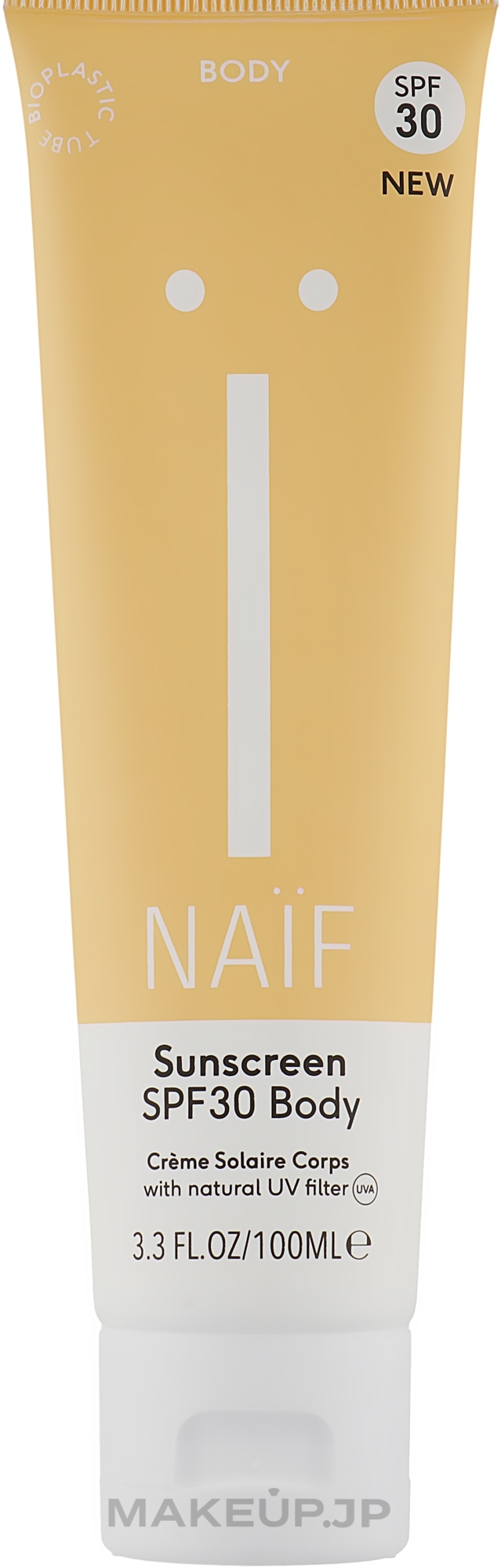 Sun Body Cream - Naif Sunscreen Body Spf30 — photo 100 ml