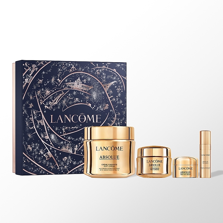 セット - Lancome Absolue (ser/5ml + cr/60ml + cr/15ml + eye/cr/5ml) — photo N1