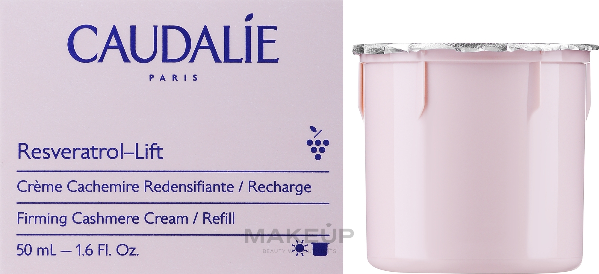 Face Cream - Caudalie Resveratrol Lift Firming Cashmere Cream (refill) — photo 50 ml