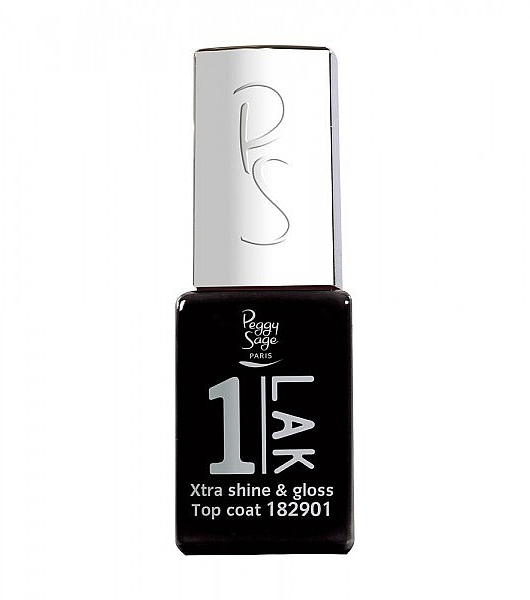 Nail Top Coat - Peggy Sage Xtra Gloss & Shine Top Coat — photo N1