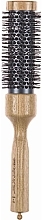 Fragrances, Perfumes, Cosmetics Thermal Brush with Ash Handle, thermonylaylon, d47mm - 3ME Maestri Triangle Brush