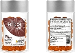 Hair Vitamins 'Hair Health' with Ginseng and Honey - Ellips Hair Vitamin Hair Vitality With Ginseng & Honey Oil — photo N9