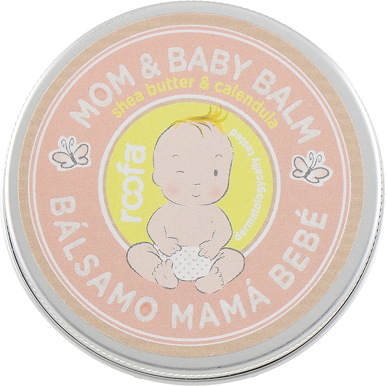 Mother and Baby Balm - Roofa Calendula & Panthenol Mom & Baby Shea Butter & Calendula Balm — photo N1