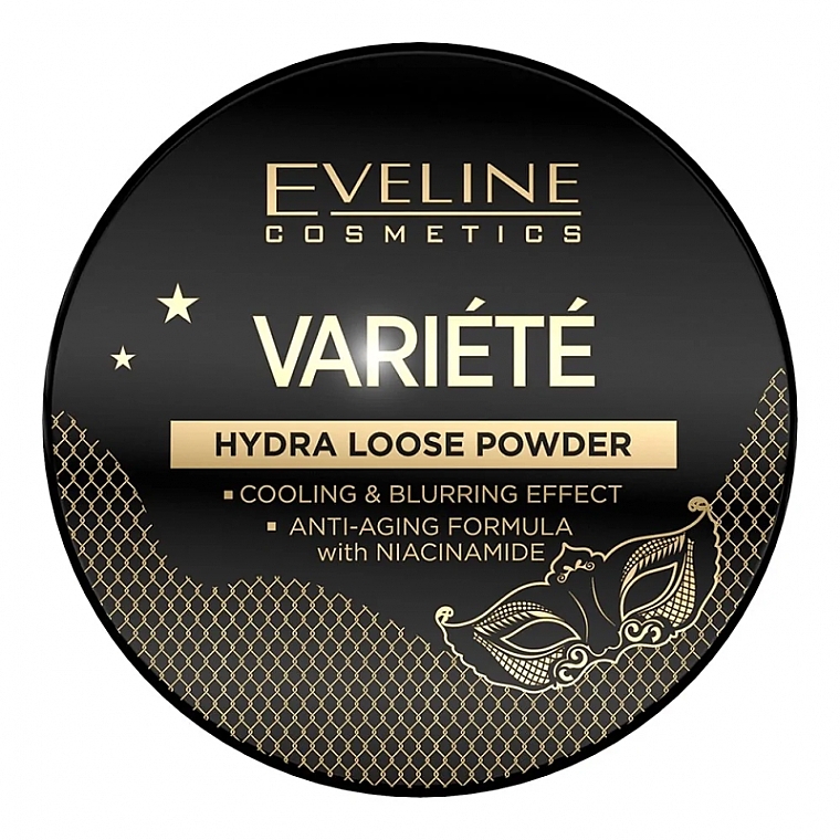 Cooling Loose Powder - Eveline Cosmetics Variete Hydra Loose Powder — photo N2