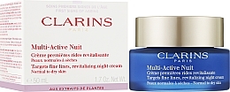 Night Cream for Normal to Dry Skin - Clarins Clarins Multi-Active Night Cream — photo N2