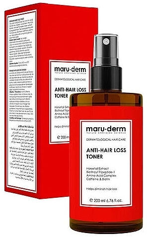 Anti Hair Loss Tonic - Maruderm Cosmetics Anti-Hair Loss Toner — photo N1