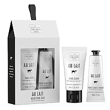 Fragrances, Perfumes, Cosmetics Set - Scottish Fine Soaps Au Lait Hand Care Duo (scr/50ml + cr/30ml)