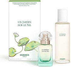 Hermes Un Jardin sur le Nil - Set (edt/125ml + edt/30ml) — photo N1