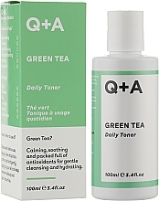 Fragrances, Perfumes, Cosmetics Green Tea Toner - Q + A Green Tea Daily Toner