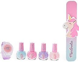 Set - Martinelia Little Unicorn Watch & Manicure Set — photo N2