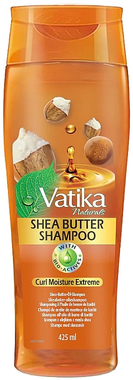 Moisturizing Shampoo with Shea Butter - Dabur Vatika Curl Moisture Extreme Shea Butter Shampoo — photo N1