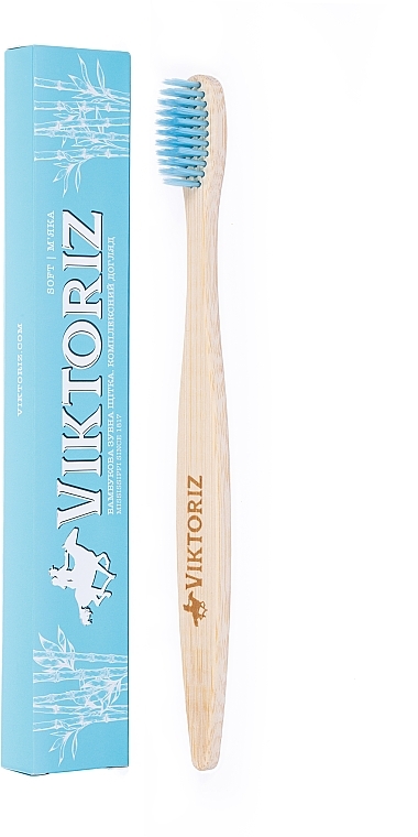 Bamboo Toothbrush "Complex Care" - Viktoriz Missisipi — photo N1