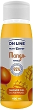 Fragrances, Perfumes, Cosmetics Shower Gel "Mango" - On Line Fruity Shot Mango Shower Gel