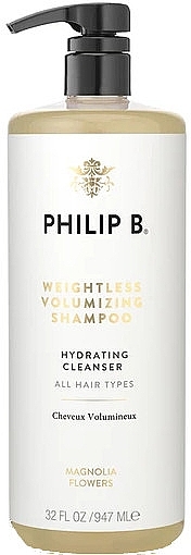 Moisturizing Volume Shampoo - Philip B Weightless Volumizing Shampoo — photo N2