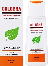 Fragrances, Perfumes, Cosmetics Anti-Dandruff Peeling-Shampoo with Natural Scrub - Sulsena