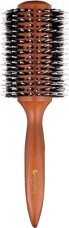 Thermal Brush with Mixed Bristles "Porcupine", 74 mm - Hairway  — photo N1