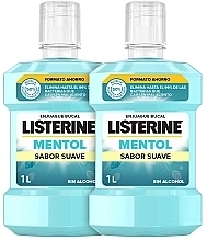 Set - Listerine Zero 0% Mentol Mild Flavor — photo N1