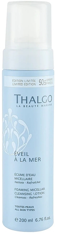 Foaming Micellar Cleansing lotion - Thalgo Eveil a la Mer Foaming Micellar Cleansing Lotion — photo N2