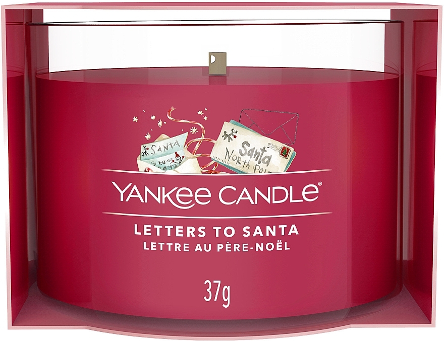 Scented Mini Candle in Jar - Yankee Candle Letters to Santa Filled Votive — photo N1