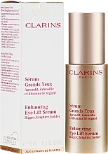 Fragrances, Perfumes, Cosmetics Enhancing Eye Lift Serum - Clarins Enhancing Eye Lift Serum