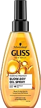 Oil Spray "Heat Protection" - Gliss Kur Thermo Protect — photo N1